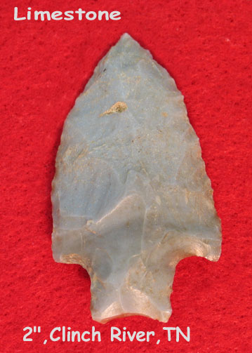 Limestone Projectile Point